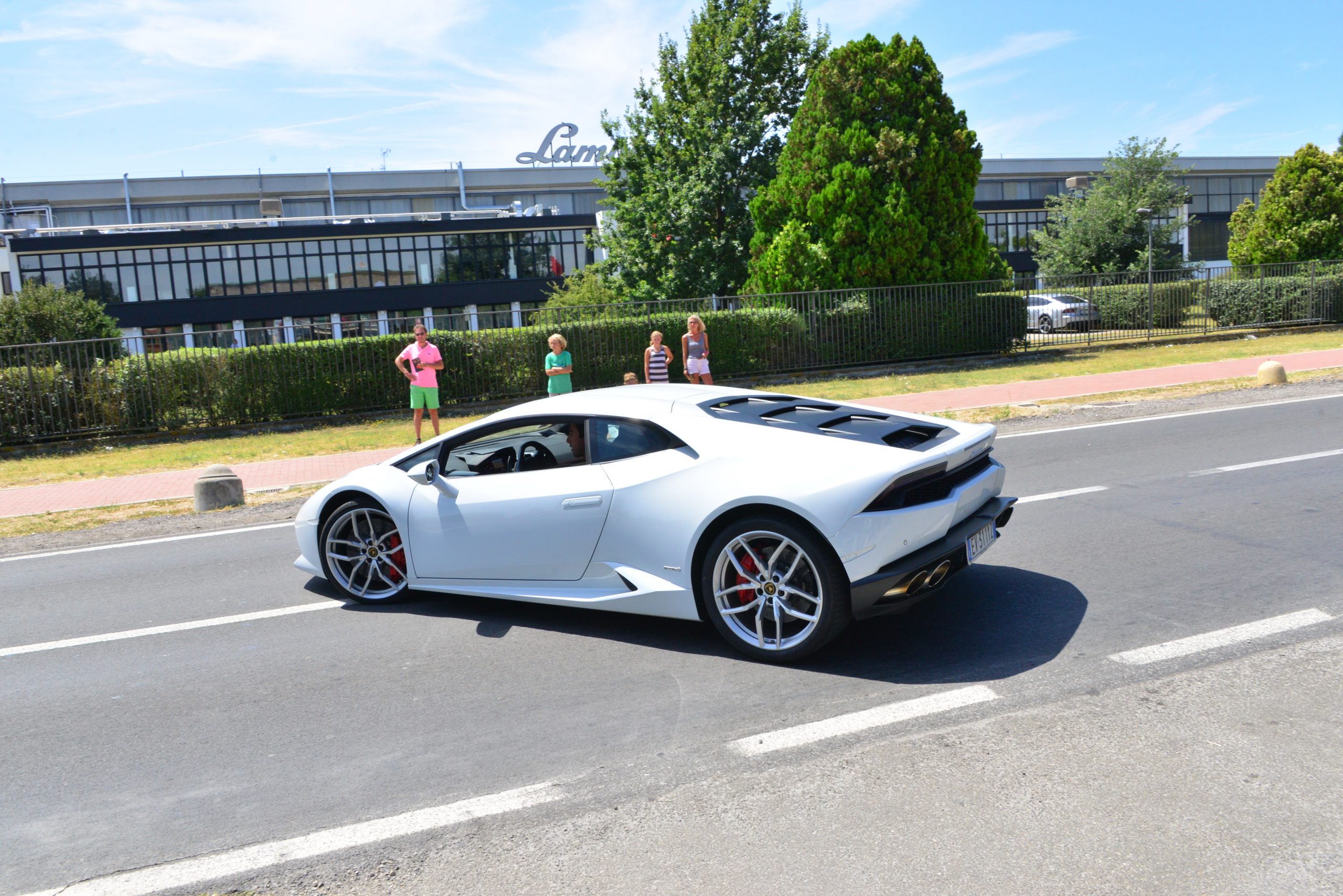 Lamborghini Huracan at Lamborghini Factory