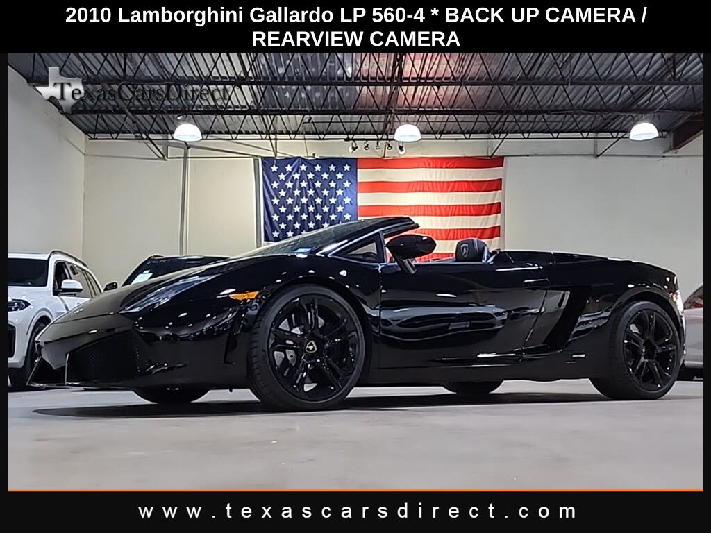 2010 Lamborghini Gallardo LP 560-4 Spyder AWD Dallas, TX