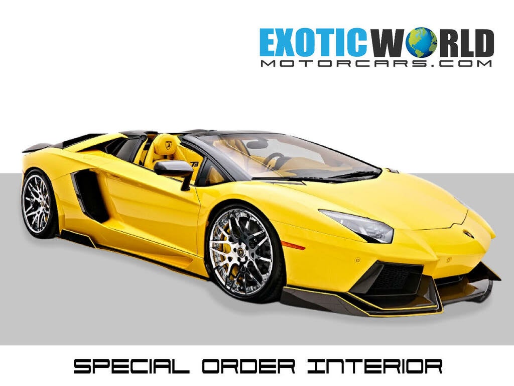 2015 Lamborghini Aventador LP 700-4 Roadster Addison, TX