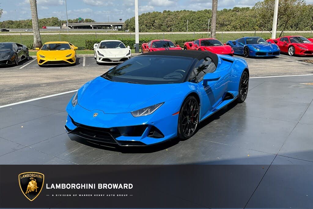 2020 Lamborghini Huracan LP 640-4 EVO Spyder Convertible AWD Davie, FL