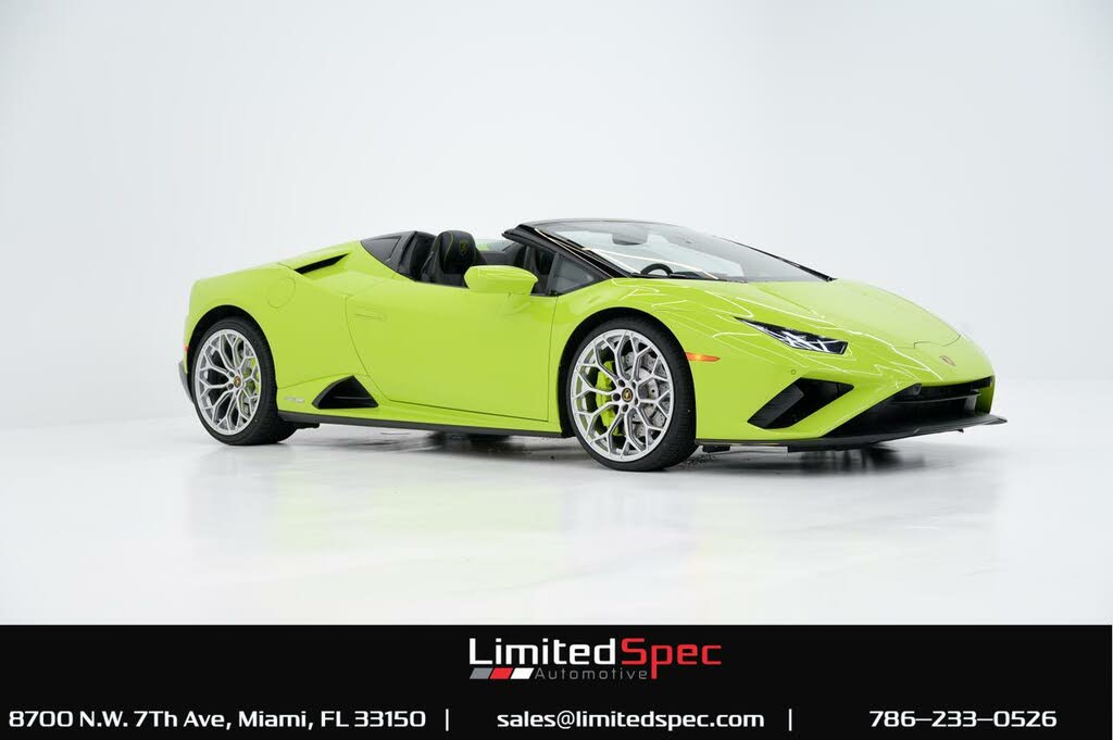 2022 Lamborghini Huracan LP 610-2 EVO Spyder RWD Miami, FL