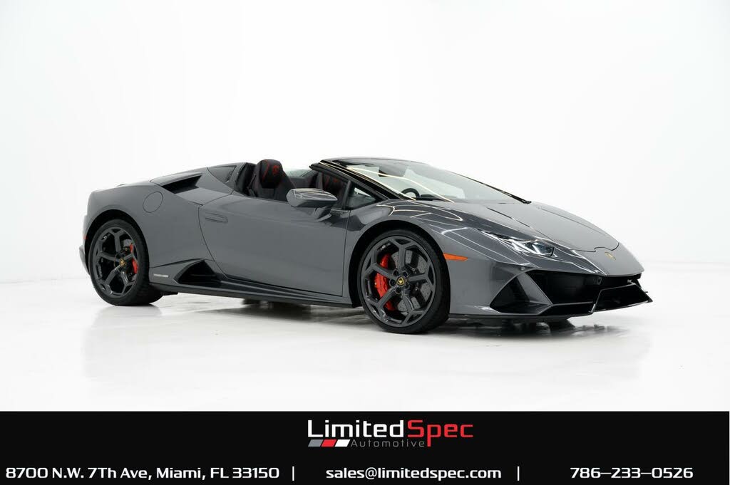 2020 Lamborghini Huracan LP 640-4 EVO Spyder Convertible AWD Miami, FL